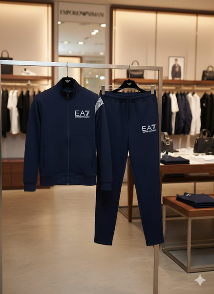 Navy Blue Premium Tracksuit for Men