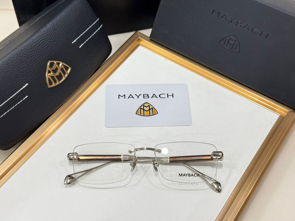 Luxury Rimless Rectangular Shape Frame