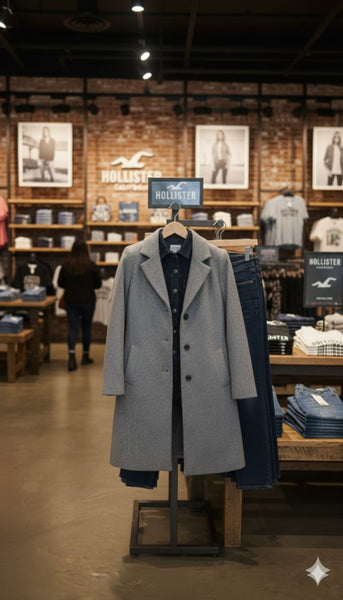 Premium Classic Wool Coat for Women