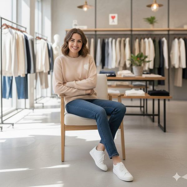 Premium Crewneck Pullover Cozy Chic Statement Knit