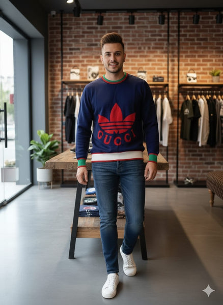 Premium Designer Collaboration Knit Jumper