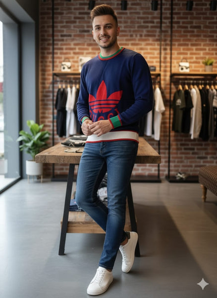 Premium Designer Collaboration Knit Jumper