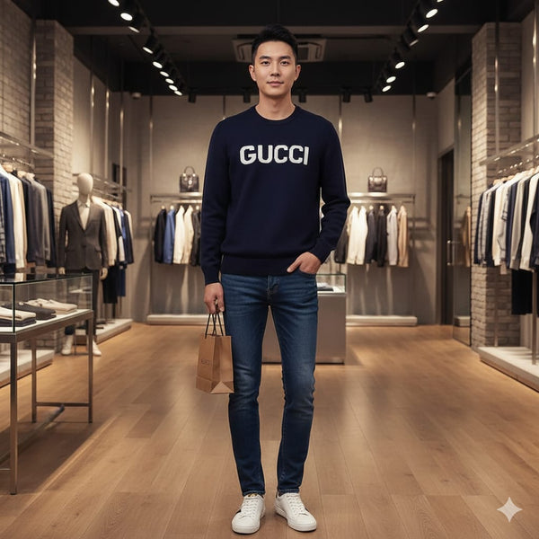 Exclusive Premium  Classic Pullover with Bold Logo