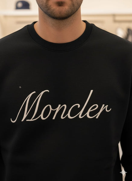 Luxury Brand Signature Black Sweatshirt Premium, Stylish & Comfortable
