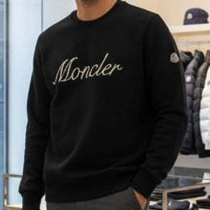 Luxury Brand Signature Black Sweatshirt Premium, Stylish & Comfortable