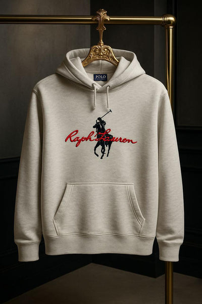 Premium Polo Embroidered Graphic Hoodie for Men