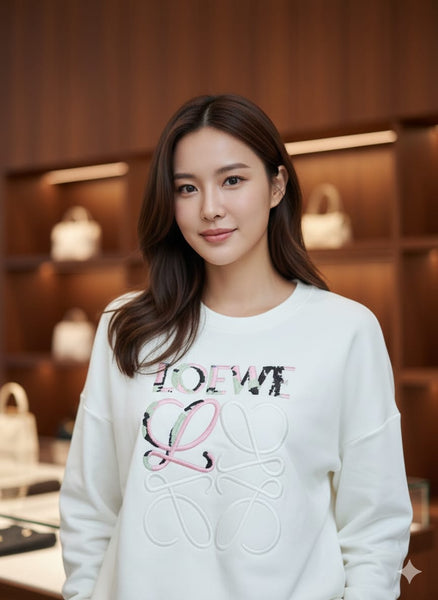 White Logo Co-Ord Set  Premium Luxury Casual Wear