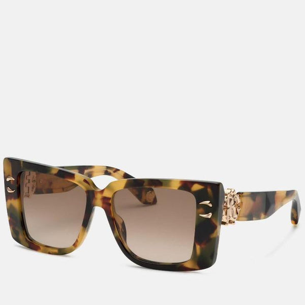 Premium  Square Sunglasses with Gold Accent
