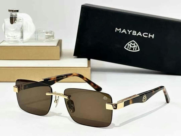 Luxury Rimless Sunglasses with Gradient Lenses  Stylish & Premium Look