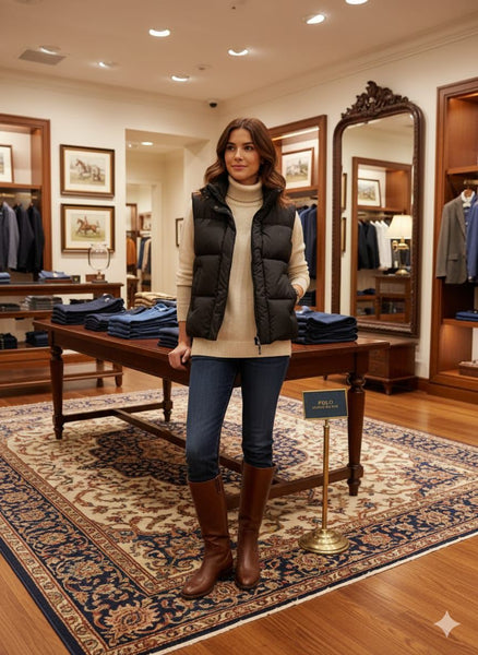 Premium Puffer Sleeveless Jacket – Classic Winter Layering Essential