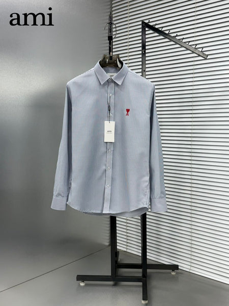Brand  Signature Striped Shirt Premium Casual Elegance