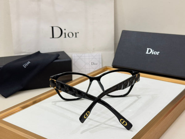 Luxury Designer Square Frame Eyeglasses