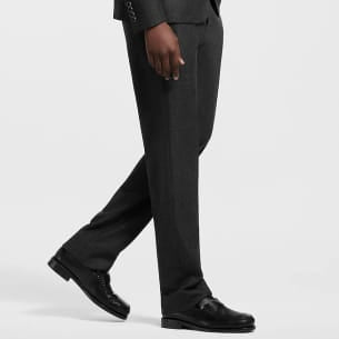 Men’s Black Leather Oxford Loafers Luxury Formal Slip-On Shoes