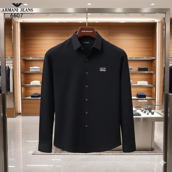 Premium Formal Full  Sleeve Shirt With Branded Logo
