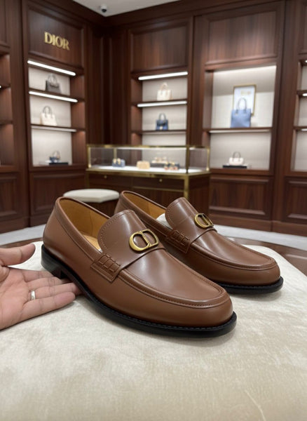 Premium Leather Men’s Loafers  Classic Luxury Slip-On Shoes
