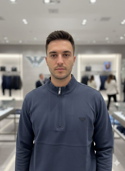 Men’s Premium Half-Zip T-shirt