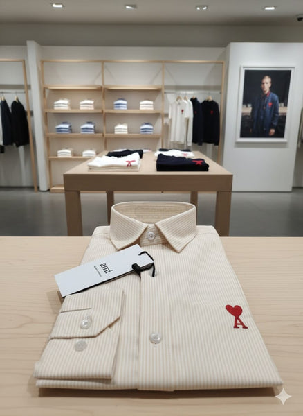 Men’s Premium Striped Shirt Classic & Elegant Style