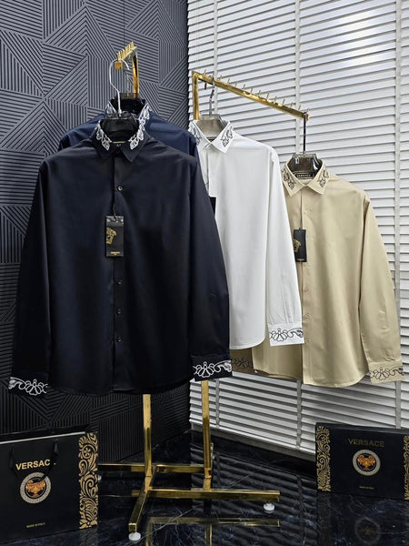 Men’s Luxury Designer Shirt  Elegant Detail with Premium Finish