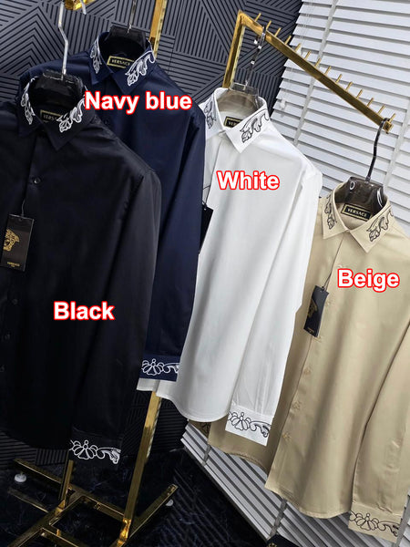 Men’s Luxury Designer Shirt  Elegant Detail with Premium Finish