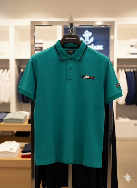Men’s Premium  Polo T-Shirt with Contrast Tipping
