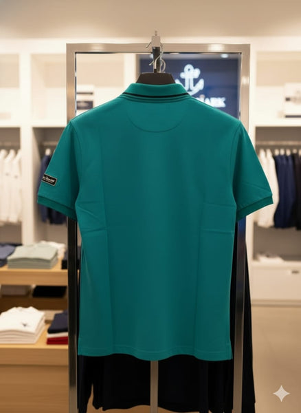 Men’s Premium  Polo T-Shirt with Contrast Tipping