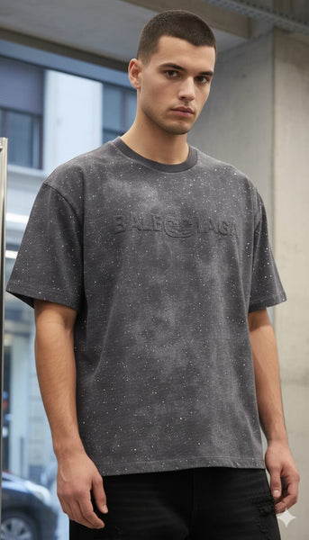 Premium Grey Drop Shoulder T-Shirt  Modern Street Style