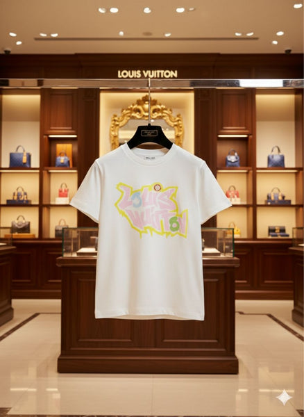 Imported  Cute White Graphic Print Kids T-Shirt