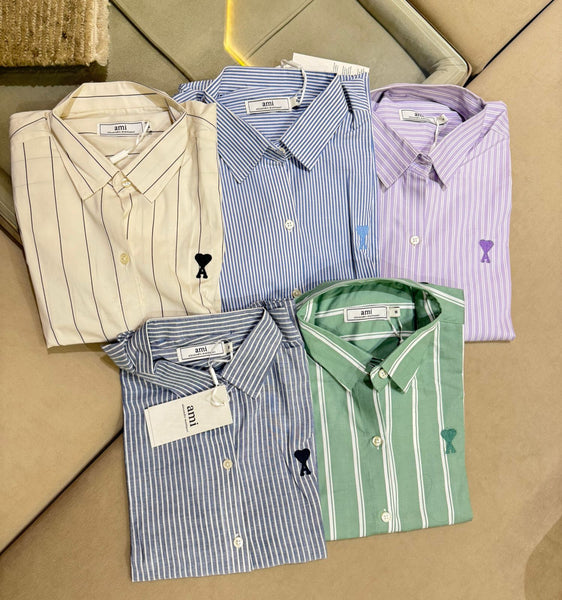 Women 's  Premium Striped Cotton Shirt Collection