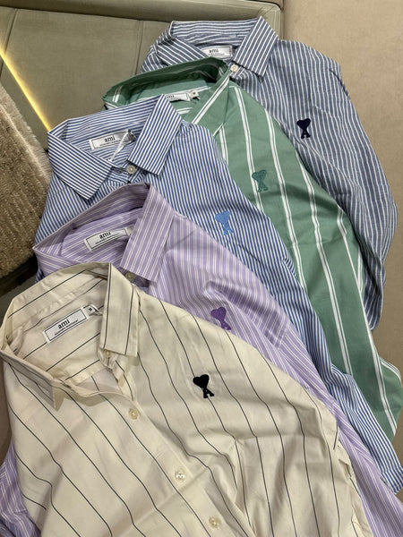 Women 's  Premium Striped Cotton Shirt Collection
