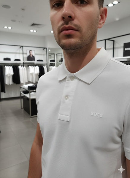 Classic White Polo T-Shirt Timeless Premium Essential