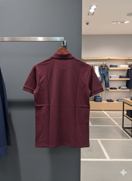 Premium Maroon Polo T-Shirt – Classic Comfort with Modern Style