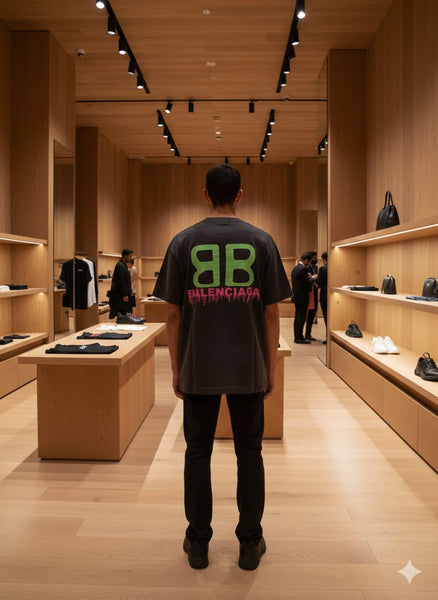 Luxury Oversized Logo T-Shirt  Modern Streetwear Essential