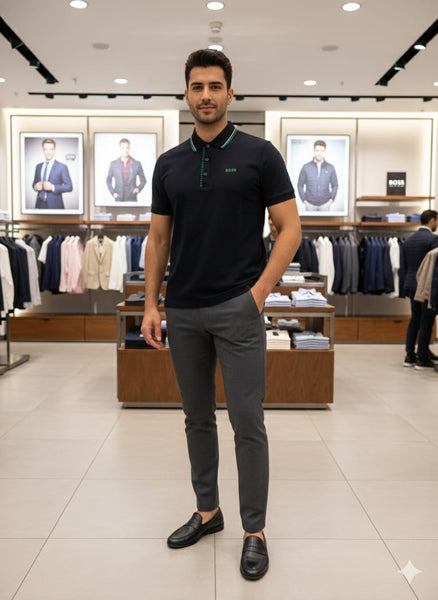 Luxury Imported Smart Casual Men’s Polo Look T-shirt