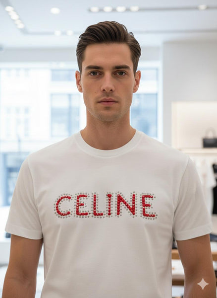 Men’s White Graphic Print T-Shirt Premium Casual Wear