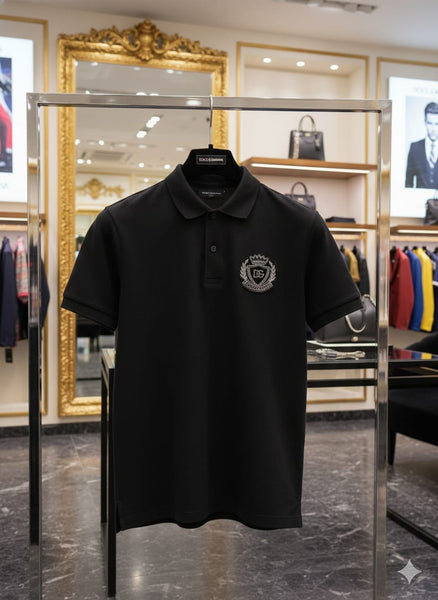 Luxury Polo T-Shirt Timeless Italian Elegance