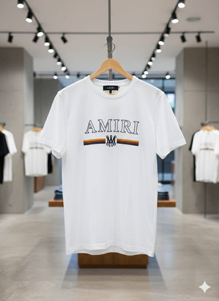 Imported White Logo T-Shirt – Clean, Premium Everyday Style