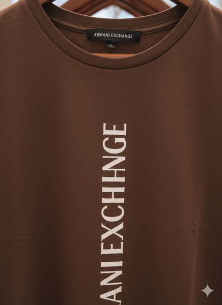 Women’s Brown Logo T-Shirt Premium Casual Everyday Wear