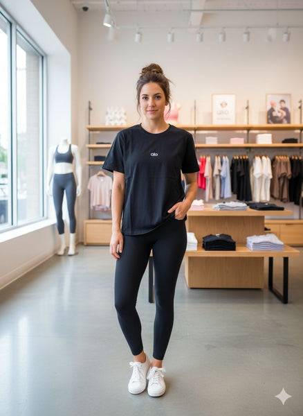 Women’s Premium Black T-Shirt  Soft & Stylish Everyday Wear