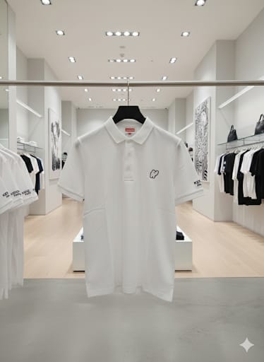 Classic White Polo Shirt – Clean & Modern Style
