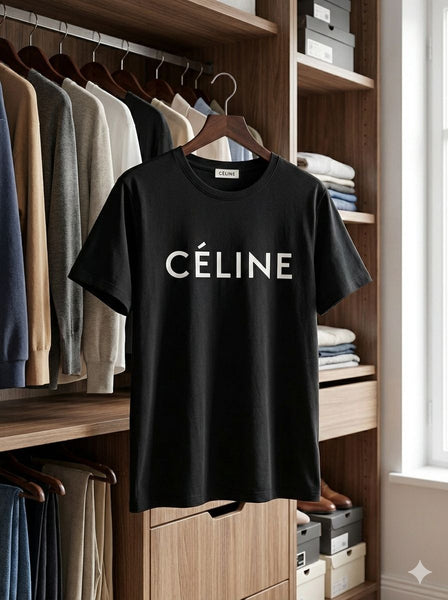 Classic Black Logo T-Shirt for Women Chic & Timeless Style