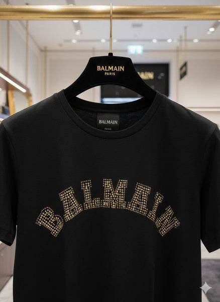 Women’s Premium  Embellished Black T-Shirt
