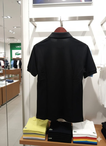 Men’s Classic Black Polo T-Shirt with  Brand  Logo