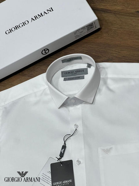 Men’s Premium Embroidered Logo Formal Shirt