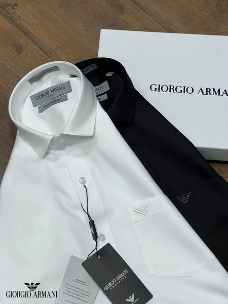 Men’s Premium Embroidered Logo Formal Shirt