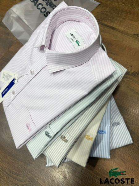 Men’s Premium Striped Cotton Formal Shirts Collection