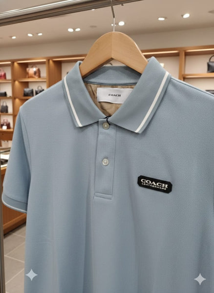Imported Sky Blue Polo Shirt Premium Smart Casual Collection