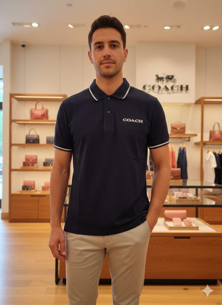 Imported Navy blue  Polo Shirt Premium Smart Casual Collection