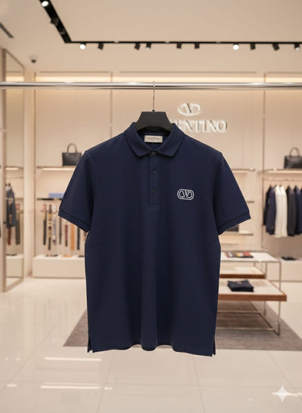 Premium Classic Navy Polo T-Shirt Timeless Comfort with Modern Style