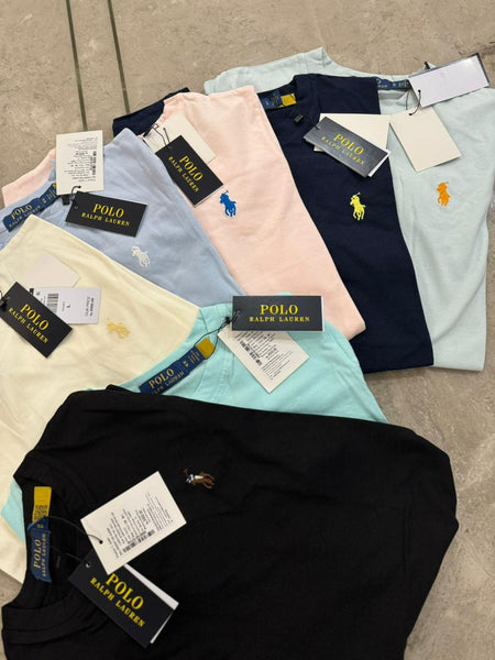Women’s  T-Shirt with Classic Polo Logo  Soft & Stylish Everyday Wear