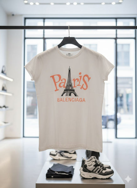 Premium  Women’s Graphic Print White T-Shirt